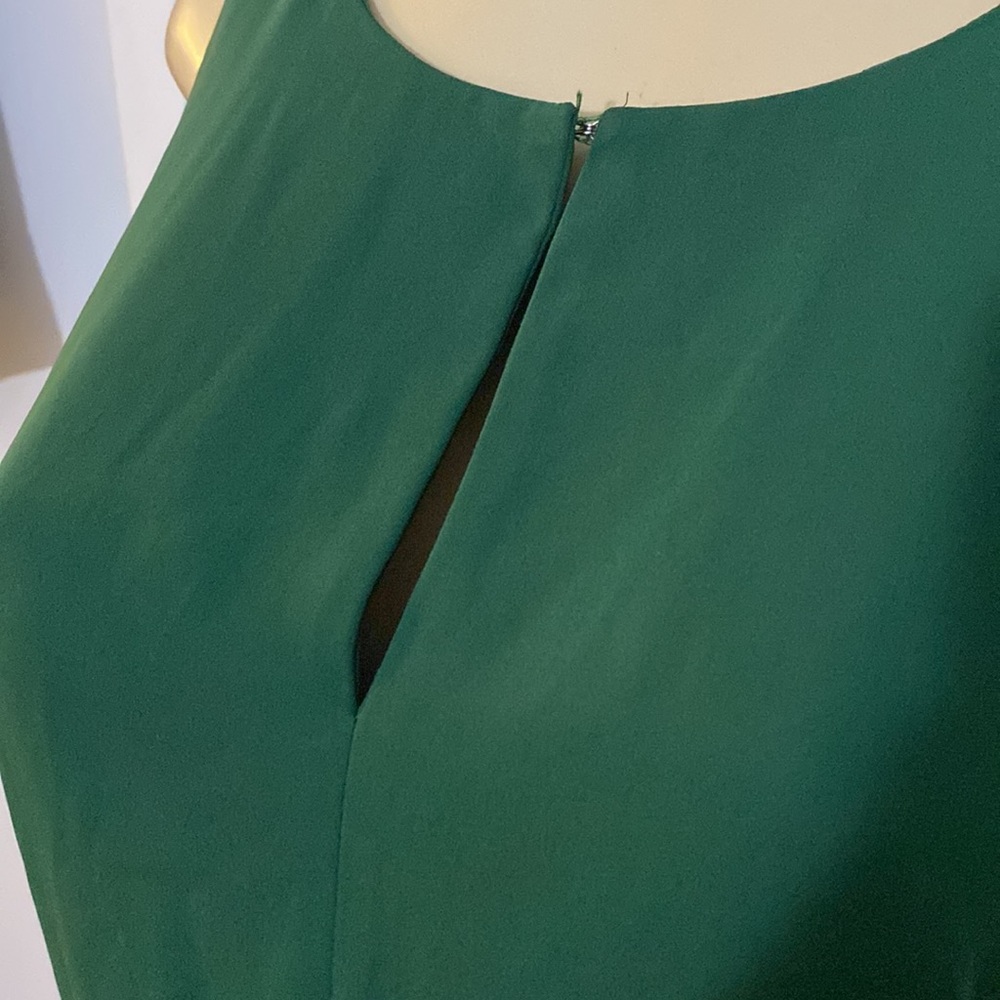 Ann Taylor Green Midi Dress - Picture 6 of 9